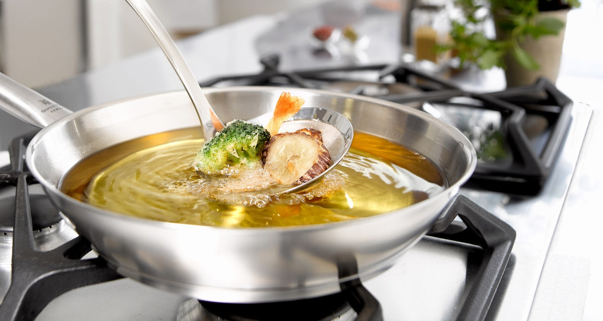 Frying with Organic Extra Virgin Olive Oil A Healthy Choice for