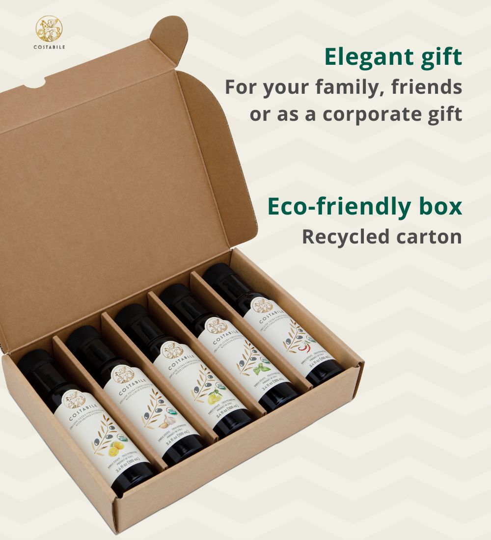 Infused Olive Oil Gift Set Costabile Costabile Brand