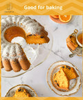 Pumpkin orange cake made with Orange olive oil infused extra virgin from Puglia Italy - Costabile